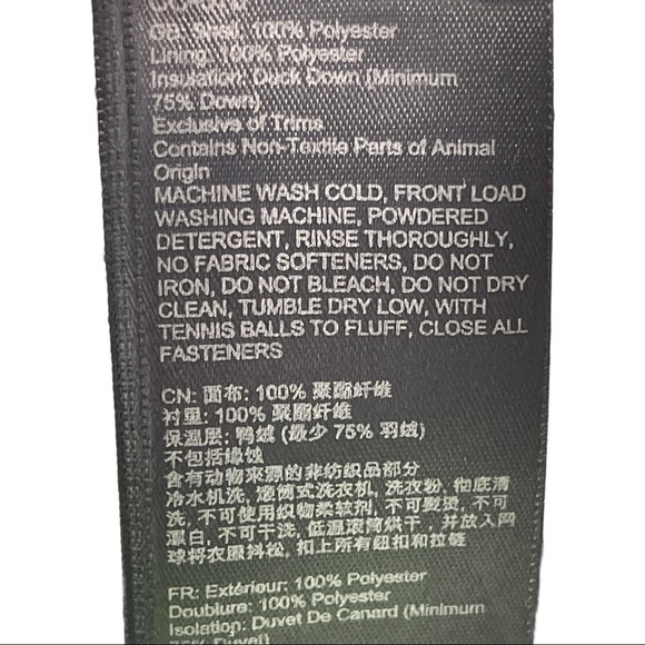 Marmot Full Zip Quilted Puffer Down Jacket Size L - Picture 12 of 12